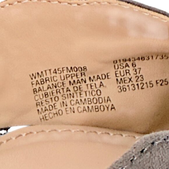 Time and Tru Women's Studded Kitten Heel Brown Mules Shoes Size 6 NWOB - Picture 12 of 12